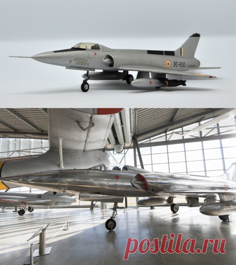 HAL HF-24 Marut — первый реактивный самолет индийской разработки