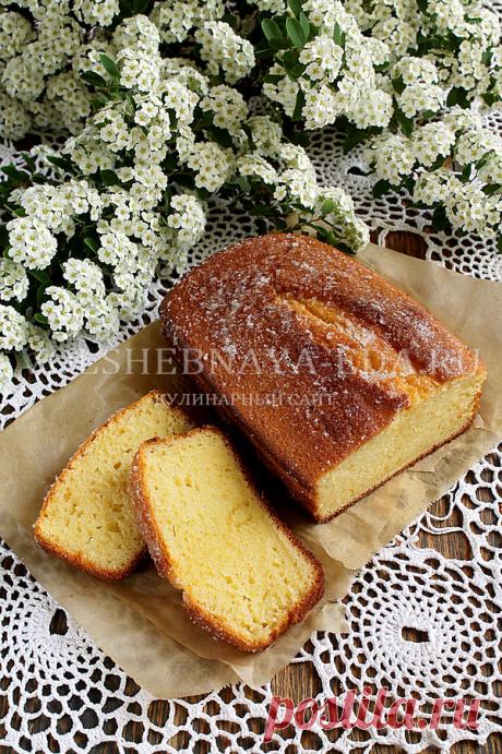 Лимонный кекс, рецепт с фото пошагово | Волшебная Eда.ру