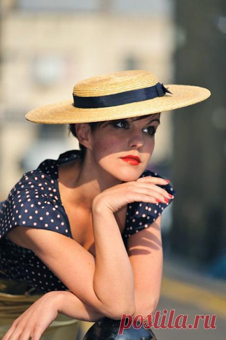 The Black Apple a Timeless Pillbox Hat