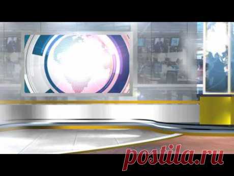 news set2 FREE Chroma Green Screen News Virtual Set Background