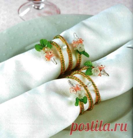Клуб рукоделия » Кольца для салфеток своими руками