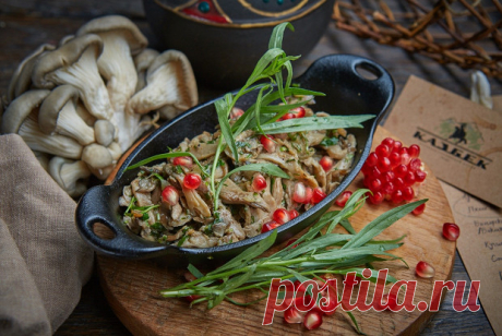 Чашушули из вешенок рецепт – грузинская кухня, веганская еда: закуски. «Еда»