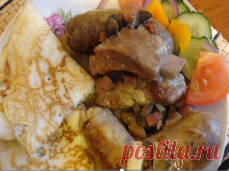 Мачанка вкусная. Рецепт. Фото