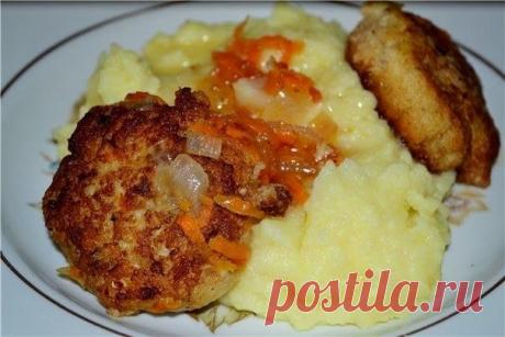 шеф-повар Одноклассники: РЫБНЫЕ КОТЛЕТЫ В ОВОЩНОМ СОУСЕ