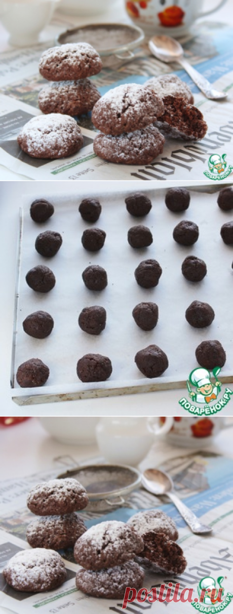 Шоколадное печенье – кулинарный рецепт