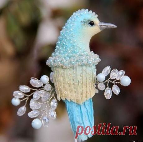 Чудесные броши-птицы