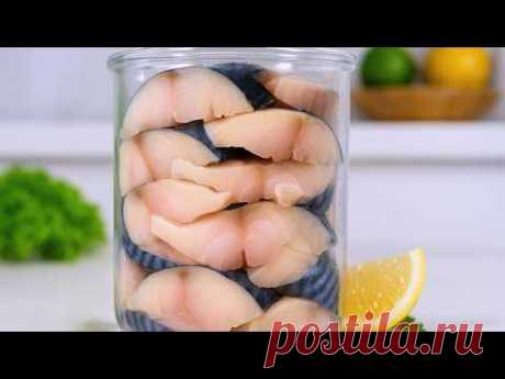 СКУМБРИЯ Как ЛОСОСЬ За 5 МИНУТ БЕЗ ВОЗНИ!🔥