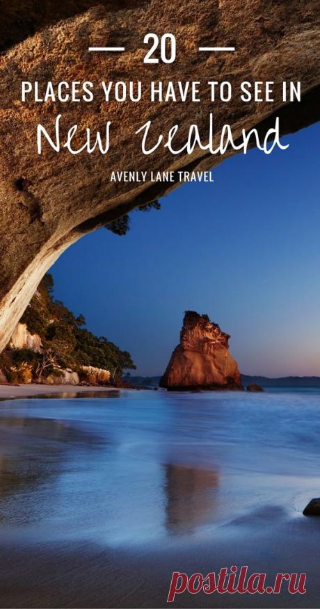 New Zealand is one of the world’s most unique locations. The combination of natural geography and an incredibly friendly culture help make it one of the most attractive destinations on the globe. Click through to see 20 of the most incredible places in New Zealand! | Pinterest