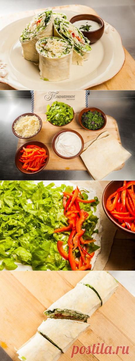 Рулетики по рецепту Тины Канделаки