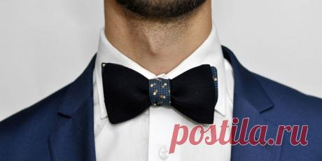 Галстук-бабочка своими руками: мастер-классы с видео
