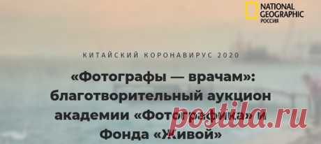 Академия фотографии устраивает благотворительный аукцион, в котором принимают участие и фотографы «National Geographic Россия». Все собранные средства отправятся фонду, который закупает средства индивидуальной защиты (респираторы, маски, комбинезоны, щитки и очки) и безвозмездно передает их врачам российских больниц.
