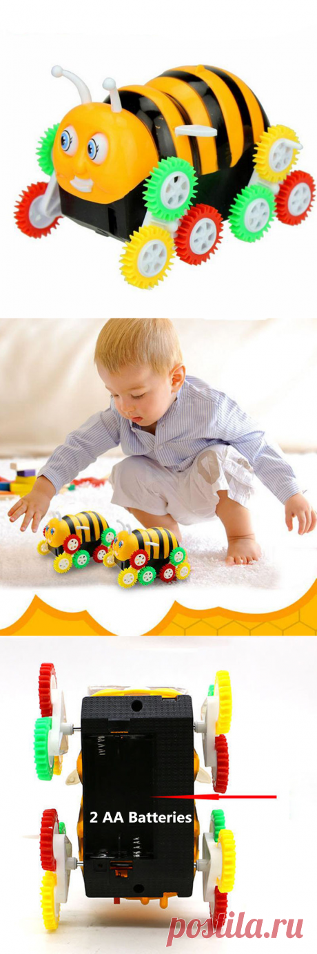 AliExpress Горящие товары / Отобранные продавцы, бесплатная доставка, скидки до 90%. Детский электрический автомобиль пчела, ...