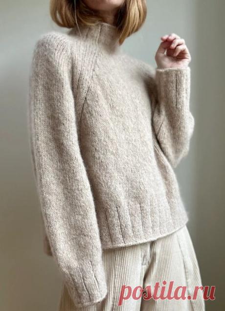 Вязание свободного свитера