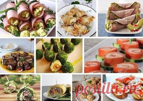 Топ-10 Отличных закусок на Ваш праздничный стол