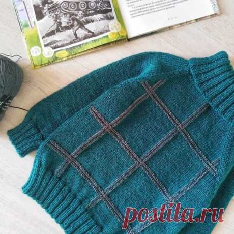 симпатичный свитер на мальчика (вязание спицами) — журнал вдохновение рукодельницы
