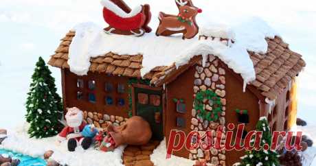 "Up on the Rooftop" Gingerbread House    This is the first year I have created a gingerbread house using my own design.  I joked with my Facebook friends that my experience worki...