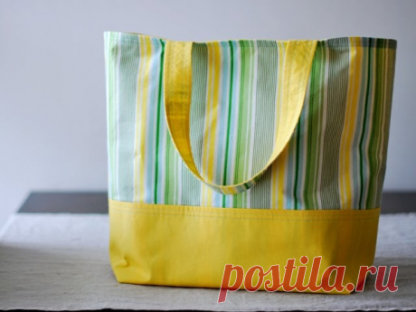 Bijou Lovely: the market tote tutorial.