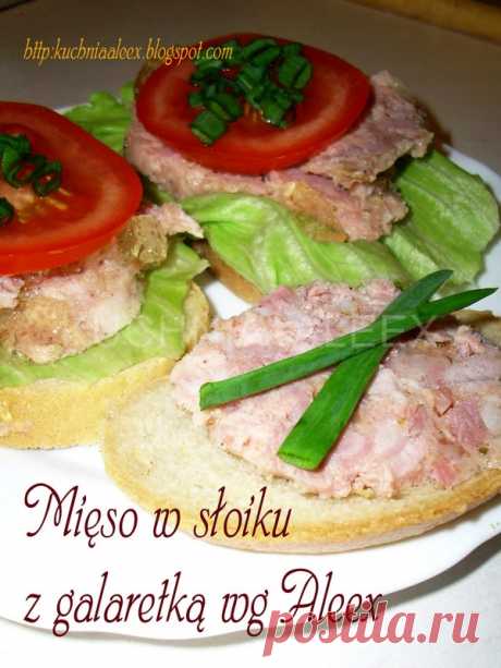 Мясо в банке с желе от Aleex