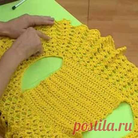 bolero crochet easy to make video ~ Crochet Pattern