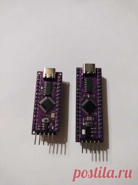 LGT8F328P Arduino совместимая плата. Программирование на чистом Си | Паяльник | Дзен