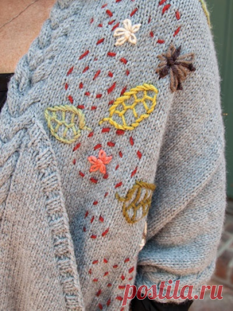👍Интересная и оригинальная идея для воплощения шарфа - накидки в двух вариантах вязания: крючком и спицами | Вязание от Елены Ерминой | Дзен