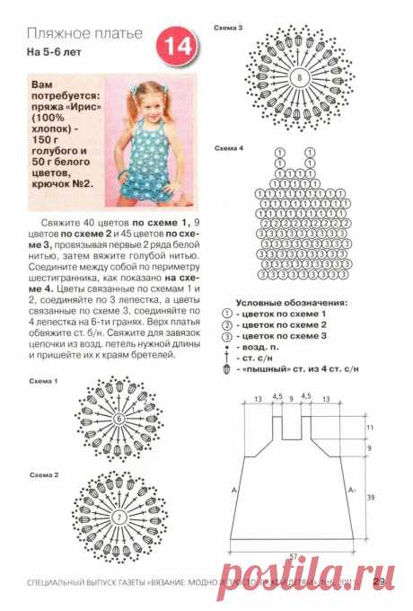 связать крючком платье для девочки 5 лет с описанием и схемами: 2 тыс изображений найдено в Яндекс Картинках