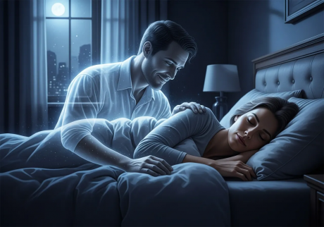 Умерший муж приснился живым. Что говорят приметы?| Бесарте.ру