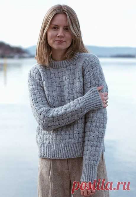 Вязаный свитер Korshavn