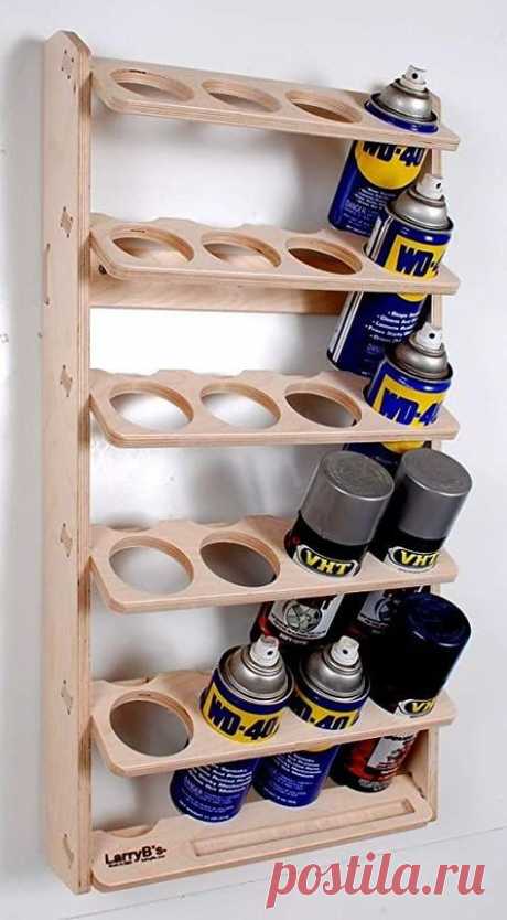 20 Can Spray Paint or Lube Can Wall Mount Storage Holder Rack | Proyectos de carpintería, Organización de las herramientas, Tableros de herramientas