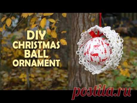 DIY Christmas Ball Decorations Macrame Ornaments