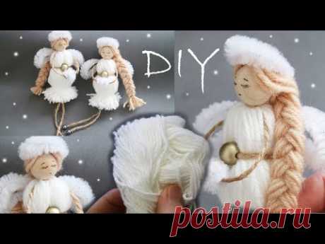 ❄️WINTER FAIRY❄️ Yarn doll DIY