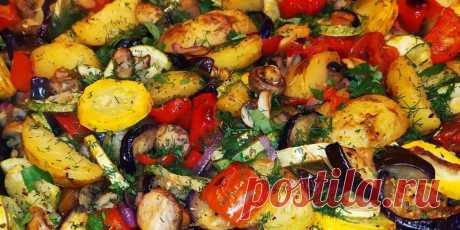 (+3) Ароматные молодые овощи в духовке : Овощные блюда : Кулинария : Subscribe.Ru