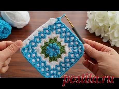 Wow!! Super beautiful motif crochet knitting model / Bu motife bayıldım tığ işi örgü motif anlatımı.
