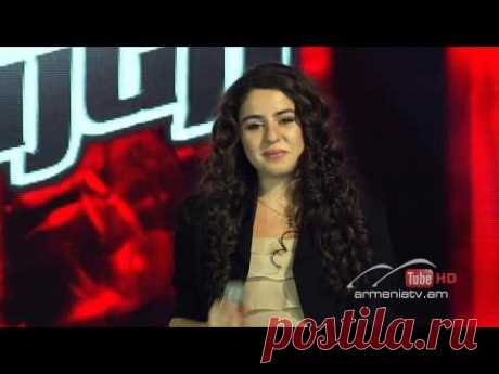 Mary Mnjoyan,Hallelujah by Jeff Buckley - The Voice Of Armenia - Blind Auditions - Season 1