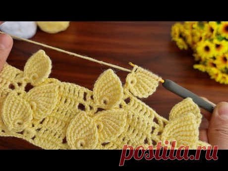 Hello 🥰 Super Very Easy Crochet Knitting ✔ Model Yapımı Çok Güzel Harika Tığ İşi Örgü Modeli.
