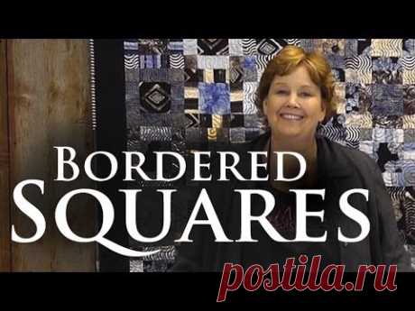 Make the Bordered Squares Quilt