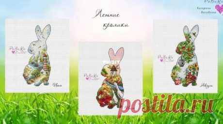 Summer Bunnies - June, July and August by Katerina Volobueva  Edited by Duckeyd at 2023-3-8 22:03