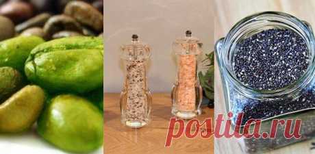 Экзотические лекарства: зеленый кофе, семена чиа, гималайская соль — Моя кухня