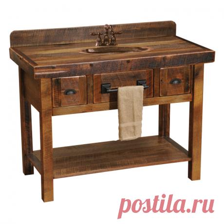 Fireside Lodge 45" Single Bathroom Vanity | Wayfair