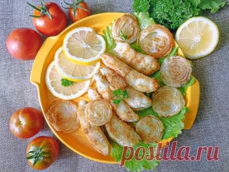 Жареный судак с луком – быстро и вкусно за 20 минут - 1000.menu