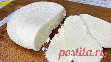 Домашняя брынза из 3 простых ингредиентов: полезный молодой сыр рецепт Этот сыр очень полезный и готовится он быстро и просто.