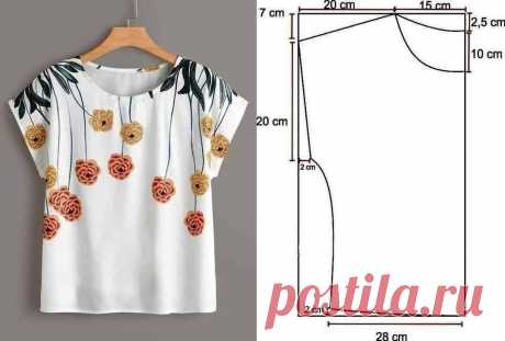 11 простых летних блуз для начинающих портних | Мода как игра | Пульс Mail.ru