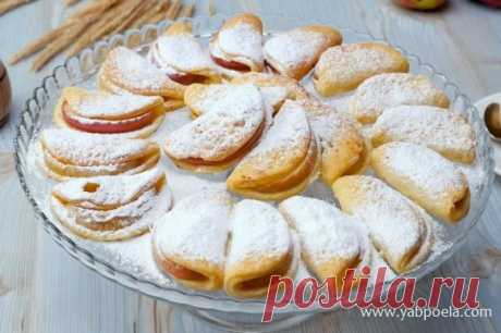 Творожное печенье с дольками яблока - пошаговый рецепт с фото на ЯБпоела