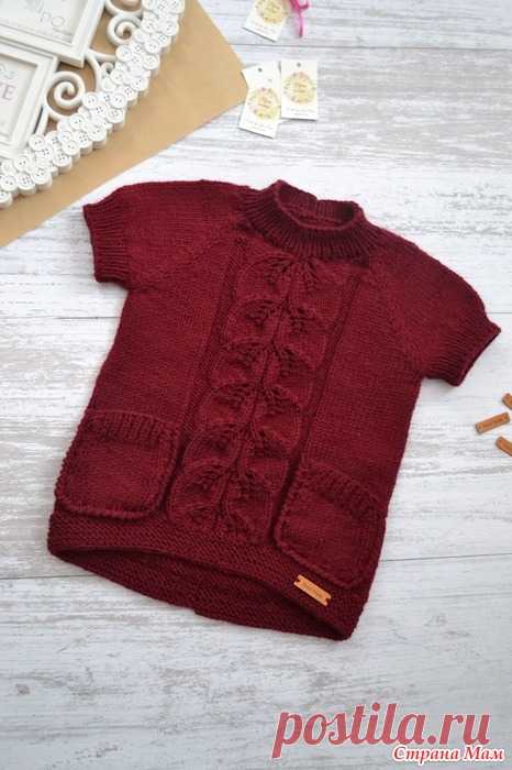 . Безрукавка детская И снова здравствуйте!!! Связала безрукавку для дочки. Вязала по нескольким МК. Пряжа Ализе Ланаголд 100 грамм-240 метров. Цвет № 57, Спицы №3, Связан на возраст 1,5-2 года.