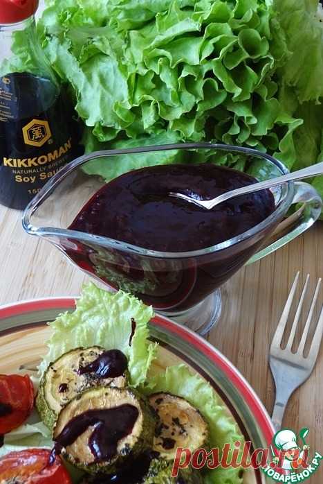 Острый соус из черной смородины - кулинарный рецепт