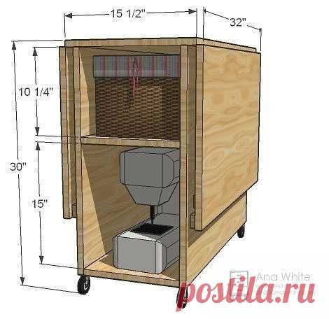 Компактный швейный cтол Компактный швейный cтолКомпактный швейный cтол можно разложить в довольно большой.