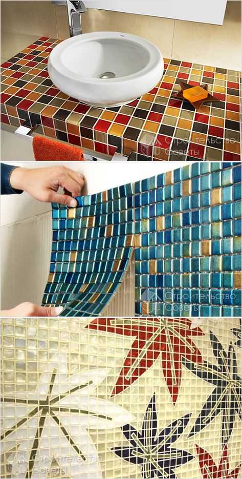 Что можно вместо плитки в ванной. Мозаичная плитка для ванной. Керамическая мозаика для ванной. Плиточная мозаика для ванной. Раковина мозаика.