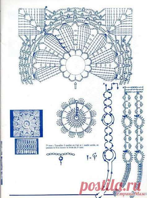 Irish crochet &: СХЕМЫ. PATTERN