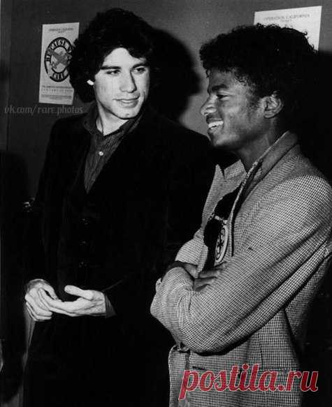 John Travolta and Michael Jackson.