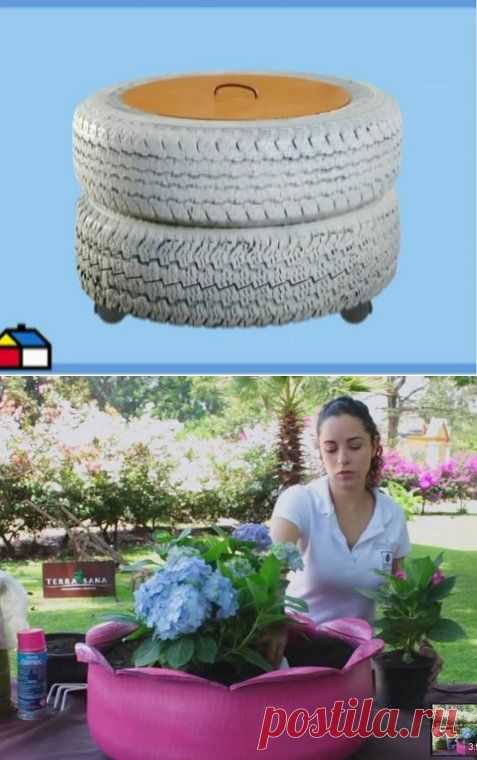 Increíbles usos para reciclar los neumáticos | Hacer bricolaje es facilisimo.com